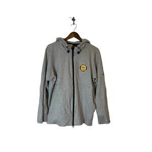 Adidas NHL Nashville Predators Grey Zip Up Hooded Jacket Men's Size Large